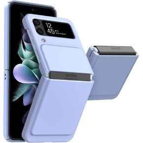 حافظة Araree Aero Flex لهاتف Galaxy Z Flip 4 مع حماية مفصلية، غطاء واقٍ نحيف (PC) مع واقي مفصلي (TPU)، متوافق مع Galaxy Z Flip 4 5G (أزرق سماوي)