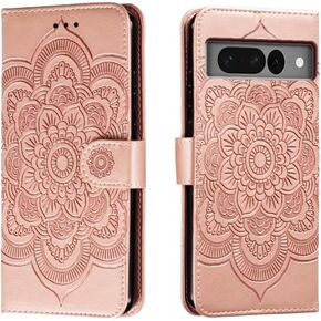 for Google Pixel 7 Pro Case Wallet with Card Holder Kickstand Magnetic Soft Leather Flip Fold Case for Google Pixel 7 Pro Cover (Purple)
