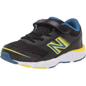 New Balance Kids' 680 V6 Hook and Loop Running Shoe