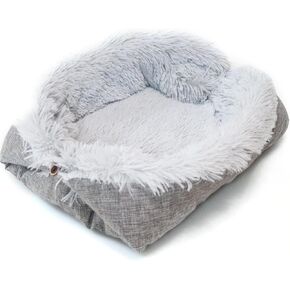 Tidyard Cat Bed for Indoor Cats, Washable Soft Pet Bed Innovative Design Warming Comfortable Sleeping Surface Cat Mat Suitable for All Seasons for Small Dogs, Kittens