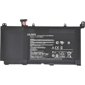 B31N1336 A42-S551 C31-S551 Laptop Battery Replacement for Asus VivoBook A551L A551LN K551 K551L K551LA K551LB K551LN V551 V551L V551LA R553 R553L R553LN R553LF S551 S55IL S551LN Series(11.4V 48Wh)
