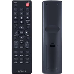 PZL DX-RC02A-12 Remote Control Replaced for Dynex LCD TV DX-24E150A11 DX-26L100A13 DX-32L220A12 DX-32E250A12 DX-37L200A12 DX-40L130A11 DX-32L151A11 DX-55L150A11 DX-15L150A11 DX-40L150A11 DX-46L150A11