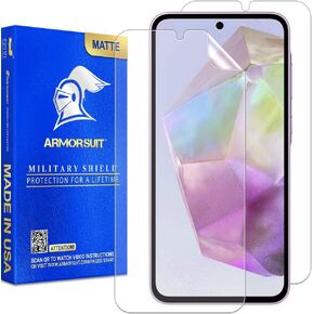 ArmorSuit 2 Pack Paper-Feel Texture Screen Protector for Samsung Galaxy A35 5G (6.6 Inch, 2024) Case Friendly MilitaryShield Paper-Feel Texture Matte Film - Made in USA
