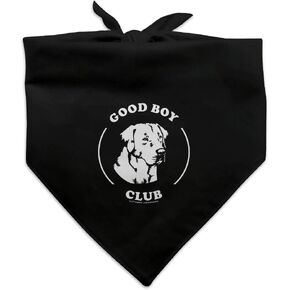 GRAPHICS & MORE Good Boy Club Dog Funny Humor Dog Pet Bandana