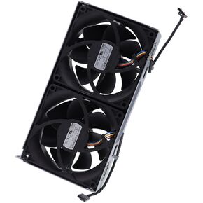 Deal4GO Chassis Cage Dual REAR System Cooling Fan assembly TK7H1 0TK7H1 0D6JY replacement for Dell Precision 7920 Tower