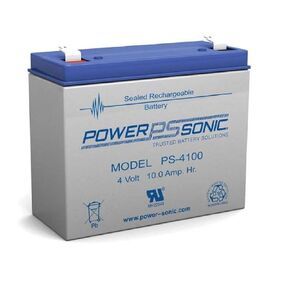 Power Sonic PS-4100 4V10.0 AH F1