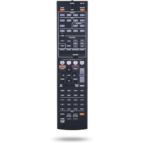 Replacement Remote Control RAV491 ZF30320 Fit for Yamaha YHT-399U HTR-5063 RAV293 RAV331 RAV334 RX-V467 RX-V367 RX-V371 AV A/V Receiver