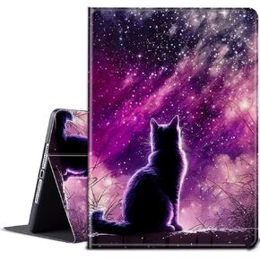 for All-New Fire HD 10 Tablet Case (13th Generation 10.1 inch 2023 Release) with Adjustable Stand & Auto Wake/Sleep Feature Smart Protect Cover Case - Mushroom Moon