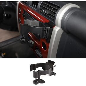 Car Phone Holder Mount Fit for Toyot@ FJ Cruiser 2007-2021 Cell Phone Holder and Cup Holder for Car Air Vent, Anti-Drop Hands-Free Phone Stand, Black