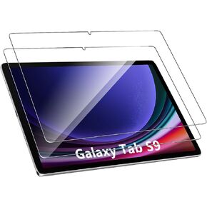 2 Pack Compatible with Alldocube iPlay 60 lite /Samsung Galaxy Tab S10/S9/S9 FE Screen Protector,Full Coverage 9H Tempered Glass Film,HD Clear Scratch Resistant,Bubble-Free for Samsung Galaxy Tab S10 Screen Protector
