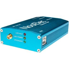 Extruded Aluminum Enclosure Kit, Blue, for Ham It Up v1.3 RF Upconverter for NESDR and RTL-SDR radios
