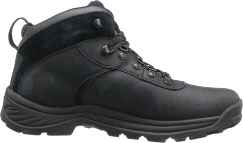 Timberland Men's Flume Mid Waterproof Hiking Boot, Black Full-Grain-NEW 2024, 7.5 in Saudi Arabia