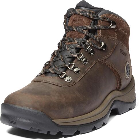 Timberland Men's Flume Mid Waterproof Hiking Boot, Black Full-Grain-NEW 2024, 7.5 in Saudi Arabia