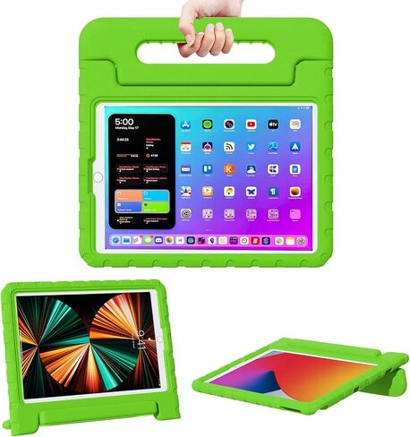 Kids Case for New iPad 9th Generation Case, iPad 10.2 Case 2021/2020/2019, iPad 8th/7th Generation Case, Shockproof Handle Stand Kids Case for 10.5 Inch iPad Air 3rd Gen/iPad Pro 2017, Blue in Saudi Arabia