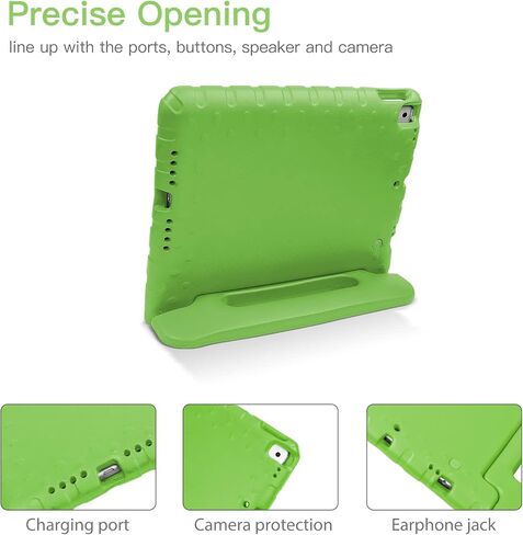 Kids Case for New iPad 9th Generation Case, iPad 10.2 Case 2021/2020/2019, iPad 8th/7th Generation Case, Shockproof Handle Stand Kids Case for 10.5 Inch iPad Air 3rd Gen/iPad Pro 2017, Blue in Saudi Arabia