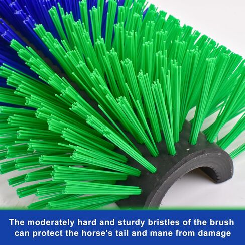 Livestock Scratching Brush, Cow Scratcher Brush with 4 Screws, Goat Brush Horse Brush for Grooming, Livestock Brush for Horse, Cow, Sheep, Goat (Yellow, 1Pcs) in Saudi Arabia