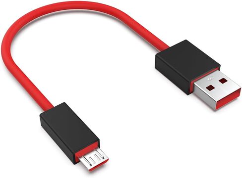 Alitutumao Replacement Charger Cable Power Supply Cord Compatible Wireless Beats by Dr.Dre Powerbeats 2 or 3 Solo Studio Headsets Earphones (Red) in Saudi Arabia