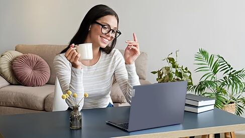 Lenovo IdeaPad 5i Slim 16" Touchscreen Laptop Intel Core i7 Processor 150U WUXGA 1920 x 1200 Display Wi-Fi 6, Fingerprint, 1080p Webcam, Windows 11 w/1Year Office 365 (16GB RAM | 1TB PCIe SSD) in Saudi Arabia