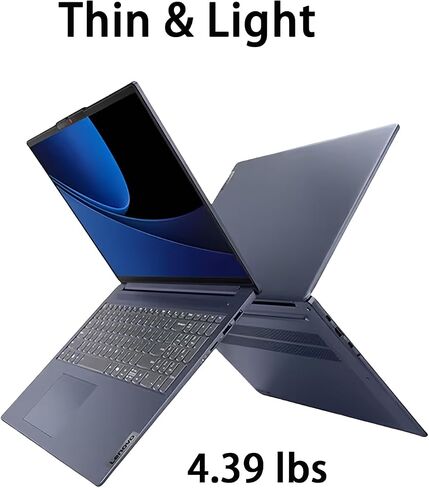 Lenovo IdeaPad 5i Slim 16" Touchscreen Laptop Intel Core i7 Processor 150U WUXGA 1920 x 1200 Display Wi-Fi 6, Fingerprint, 1080p Webcam, Windows 11 w/1Year Office 365 (16GB RAM | 1TB PCIe SSD) in Saudi Arabia