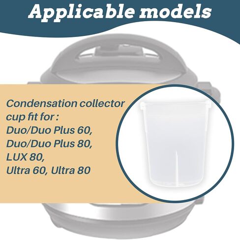 Replacement Parts for Instant Pot - 11 Piece Set for Sealing Ring, Steam Release Valve, Condensation Collector Cup - Accessories and Parts for Instant Pot Duo 5, 6 Qt IP-DUO50 IP-DUO60 in Saudi Arabia