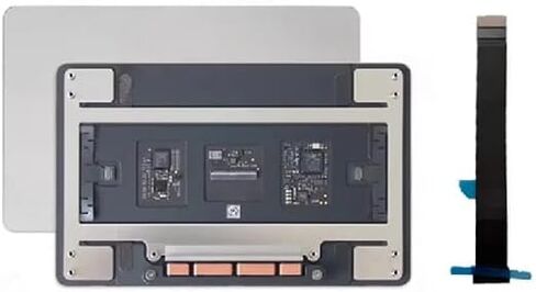 لوحة لمس جديدة A2779 مع كابل لجهاز MacBook Pro 14.2 بوصة M2 A2779 TouchPad 2023 Year (فضي) in Kuwait