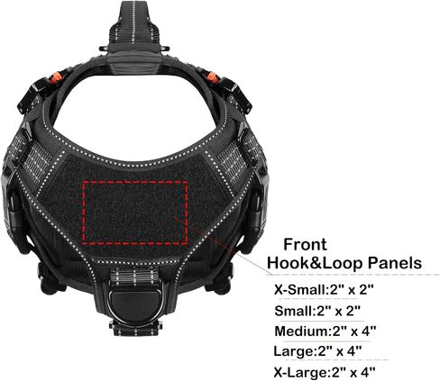 ICEFANG Reflective GN3 Tactical Dog Harness with 6X Buckles,for Large Sized Dogs,Dog Molle k9 Vest,Adjustable Pet Harness,No-Pulling Front Leash Clip (L (28"-35" Chest), Brown) in Saudi Arabia