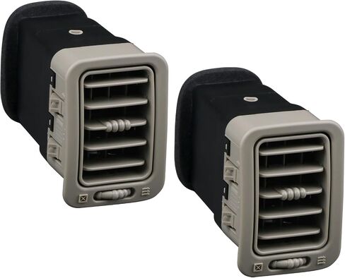 APPERFiT Dash A/C جانب الركاب بفتحة تهوية (رمادي داكن) متوافق مع 1999-2007 شيفروليه تشيفي أفالانش سيلفرادو تاهو سوبربان/جي إم سي سييرا يوكون/كاديلاك إسكاليد يستبدل 15169326 74936 in Kuwait