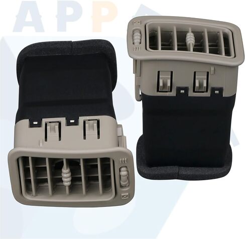 APPERFiT Dash A/C جانب الركاب بفتحة تهوية (رمادي داكن) متوافق مع 1999-2007 شيفروليه تشيفي أفالانش سيلفرادو تاهو سوبربان/جي إم سي سييرا يوكون/كاديلاك إسكاليد يستبدل 15169326 74936 in Kuwait