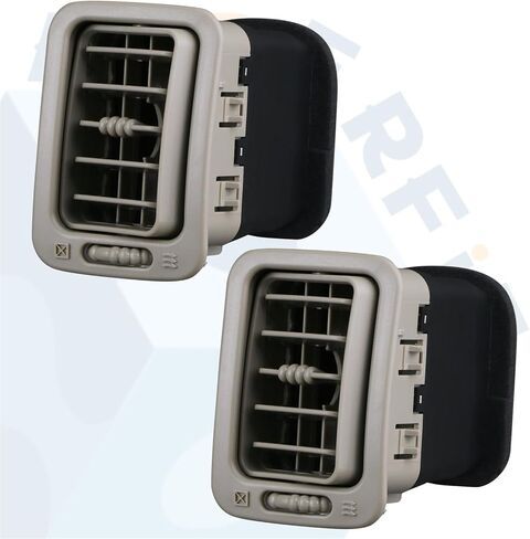 APPERFiT Dash A/C جانب الركاب بفتحة تهوية (رمادي داكن) متوافق مع 1999-2007 شيفروليه تشيفي أفالانش سيلفرادو تاهو سوبربان/جي إم سي سييرا يوكون/كاديلاك إسكاليد يستبدل 15169326 74936 in Kuwait