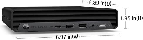 HP Elitedesk 800 G6 Mini PC Intel Core i7-10700T (8-Core) 512GB SSD 16GB RAM WiFi 6 AX + BT Windows 10 Pro in Saudi Arabia