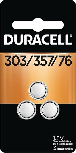 دوراسيل DU303/357-3PK المنتجات خلية زر حاسبة أكسيد الفضة وبطارية الساعة in Kuwait