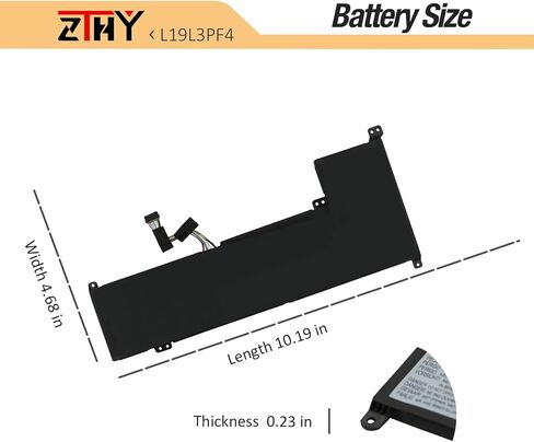 استبدال بطارية الكمبيوتر المحمول ZTHY L19C3PF6 L19L3PF4 لجهاز Lenovo IdeaPad 3-17ADA05 3-17ARE05 3-17IIL05 3-17IML05 V17-IIL Series L19L4PF2 L19D4PF2 5B10W89838 SB10W89845 5B10W89839 11.4 فولت 42 واط ساعي 3735 مللي أمبير in Saudi Arabia