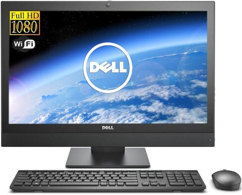 كمبيوتر مكتبي Dell OptiPlex 5250 مقاس 21.5 بوصة FHD الكل في واحد، رباعي النواة i7-6700، ذاكرة وصول عشوائي 16 جيجابايت، 512 جيجابايت SSD، لوحة مفاتيح وماوس، واي فاي وبلوتوث، HDMI، Windows 10 Pro (متجدد) in Saudi Arabia