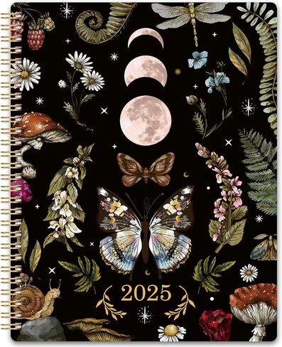 2025 Planner - JAN 2025 - DEC 2025, Planner 2025, Weekly Monthly Planner 2025, 8" x 10", 2025 Calendar Planner with Spiral Bound, Floral in Kuwait