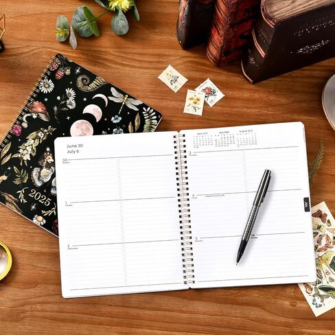 2025 Planner - JAN 2025 - DEC 2025, Planner 2025, Weekly Monthly Planner 2025, 8" x 10", 2025 Calendar Planner with Spiral Bound, Floral in Kuwait