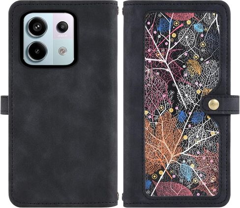 حافظة هاتف Asuwish لهاتف Xiaomi Redmi Note 13 Pro 5G / Poco X6 5G مع واقي شاشة وحزام معصم جلدي ونمط قلاب وسحاب وحامل بطاقة الائتمان خلية 13Pro PocoX6 أزرق in Saudi Arabia