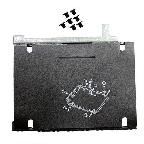 HSSDTCHE HDD SSD Hard Drive Caddy Frame Bracket Tray with Screws Replacement for HP ProBook 450 G5/455 G5/470 G5/475 G5 in Saudi Arabia