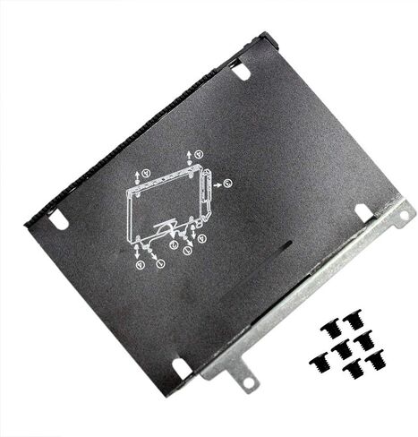 HSSDTCHE HDD SSD Hard Drive Caddy Frame Bracket Tray with Screws Replacement for HP ProBook 450 G5/455 G5/470 G5/475 G5 in Saudi Arabia