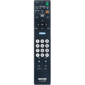 RM-YD028 Replaced Remote Control Applicable for Sony Bravia TV KDL-32L504 KDL-46VL150 KDL-40S504 KDL-52XBR9 KDL-40VE5 KDL-46S5100 KDL-37FA500 KDL-40SL150 KDL-32XBR9 KDL-46S504 KDL-55V5100