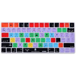 XSKN Lightroom Shortcut Silicone Keyboard Cover Skin for Magic Keyboard A1644 MLA22LL/A MLA22B/A (US & EU Version)