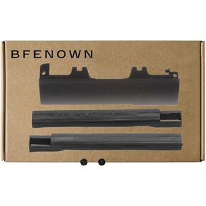Replacement HDD Hard Drive Disk Caddy Cover + 7mm Isolation Rubber Rails for Dell Latitude E6540 6540