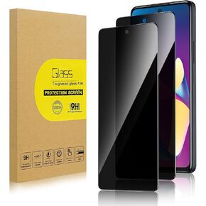 2 Pack Privacy Screen Protector for TCL 50 XL 2024 [Anti-Spy Tempered Glass], Ultra HD, Anti-Scratch, Bubble-Free, Easy Install 9H Protective Glass for TCL 50 XL 2024