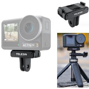 Magnetic Adapter Mount for DJI Osmo Action 5 Pro/4 3 Quick Release Adapter with Connection Adapter, Attachable Tripod Selfie Sticks etc