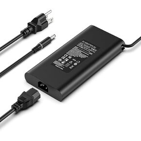 240W 180W Laptop Charger for Dell G3 G5 G7 G15 G16 Series Gaming Laptop, Alienware M15 M17 X15 X16 X17 R3 R4 R5 R67 R7,Inspiron 5510 5520 5521 5525 5535 5500 5511 AC Adapter Power Supply Cord