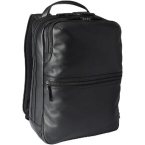 Allen Edmonds Mens Black Leather Backpack