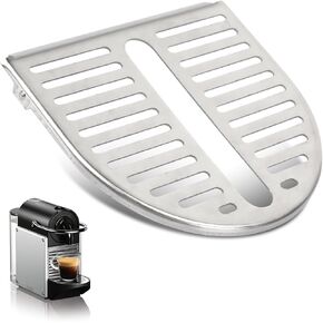 Drip Grid for Pixie Coffee Machines Compatible with Krups, Delonghi & Nespresso Pixie Machine, Coffee Drip Tray Grid Grille Keep Countertop Clean and Prevent Stains and Damage, Aluminum
