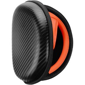 Geekria Shield Headphones Case Compatible with Beats Solo 4, Solo3, Solo2, Solo Pro Headphones, Replacement Hard Shell Travel Carrying Bag with Cable Storage (Black)
