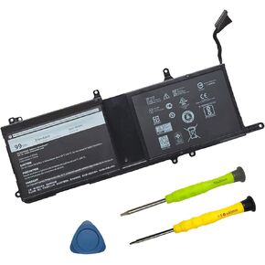 9NJM1 Laptop Battery for Dell Alienware 15 R3 R4 17 R4 R5 Series Dell ALW17C Series 0546FF 0HF250 44T2R HF250 MG2YH 0MG2YH, Dell P31E P69F Series 11.4V 3-Cell