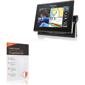 BoxWave Screen Protector Compatible with Simrad GO9 XSE - ClearTouch Anti-Glare ToughShield 9H (2-Pack), Anti-Glare 9H Tough Flexible Film Screen Protector