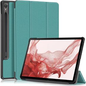 Case for Samsung Galaxy Tab S9 FE 5G 10.9 Inch/Galaxy Tab S9 11 Inch 2023 Tablet,Slim Lightweight Trifold PC Cover with Auto Wake/Sleep Function,Waves